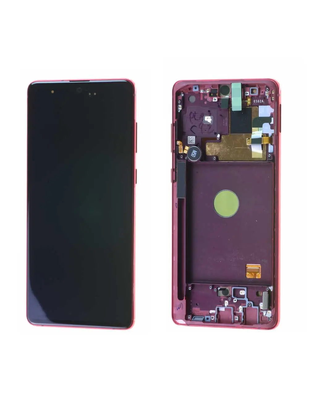 Écran Samsung Galaxy Note 10 Lite (N770F) Rouge + Chassis Origine
