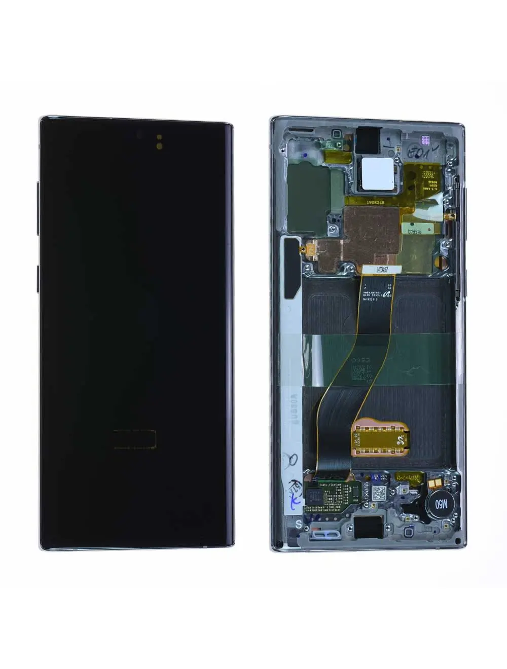 Écran Samsung Galaxy Note 10 (N970F) Argent Stellaire + Châssis Origine