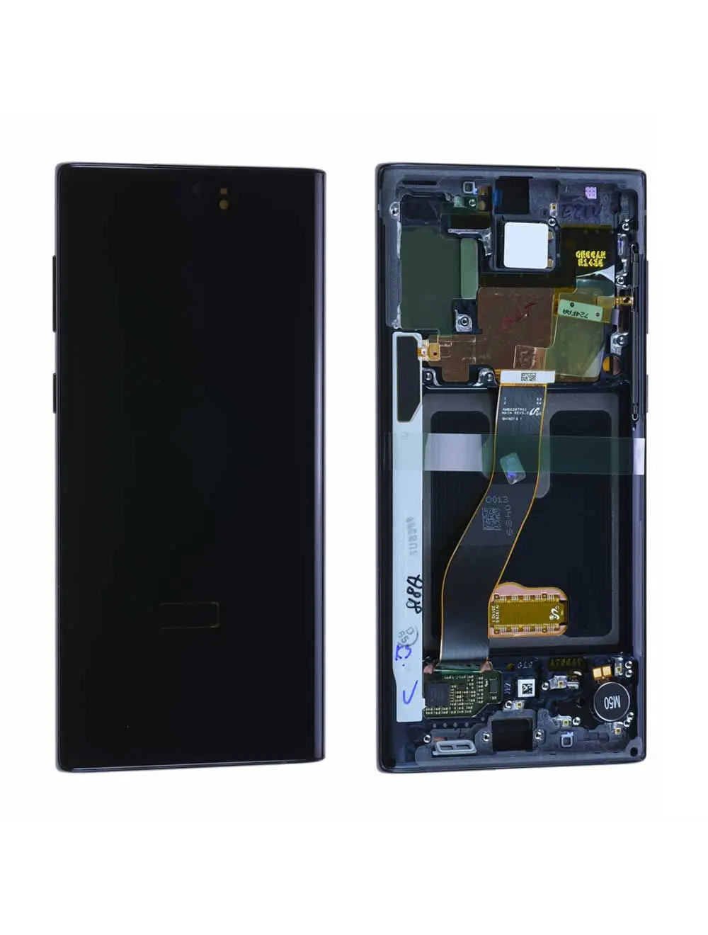 Écran Samsung Galaxy Note 10 (N970F) Noir Cosmos + Châssis Origine