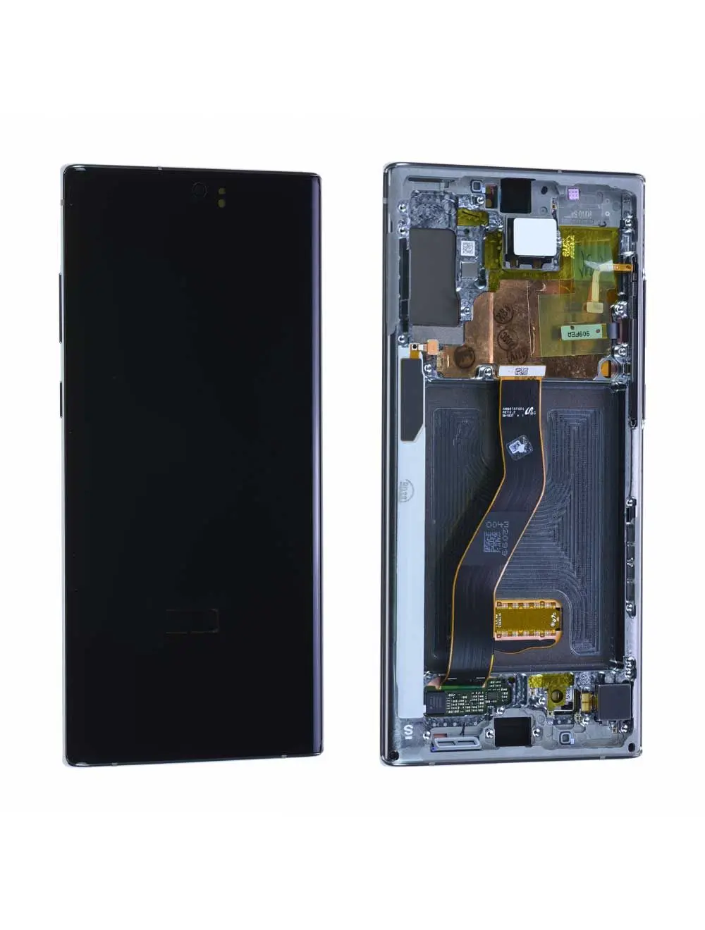 Écran Samsung Galaxy Note 10+ (N975F) Argent Stellaire + Châssis Origine