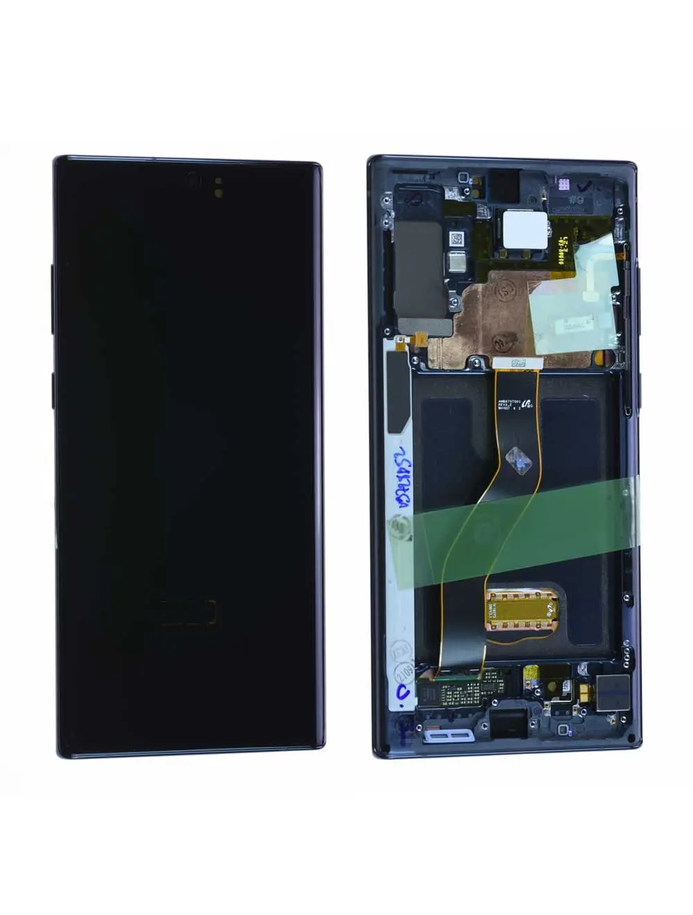 Écran Samsung Galaxy Note 10+ (N975F) Noir Cosmos + Châssis Origine