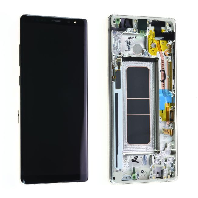 Écran Samsung Galaxy Note 8 (N950F) Or Topaze + Châssis Origine
