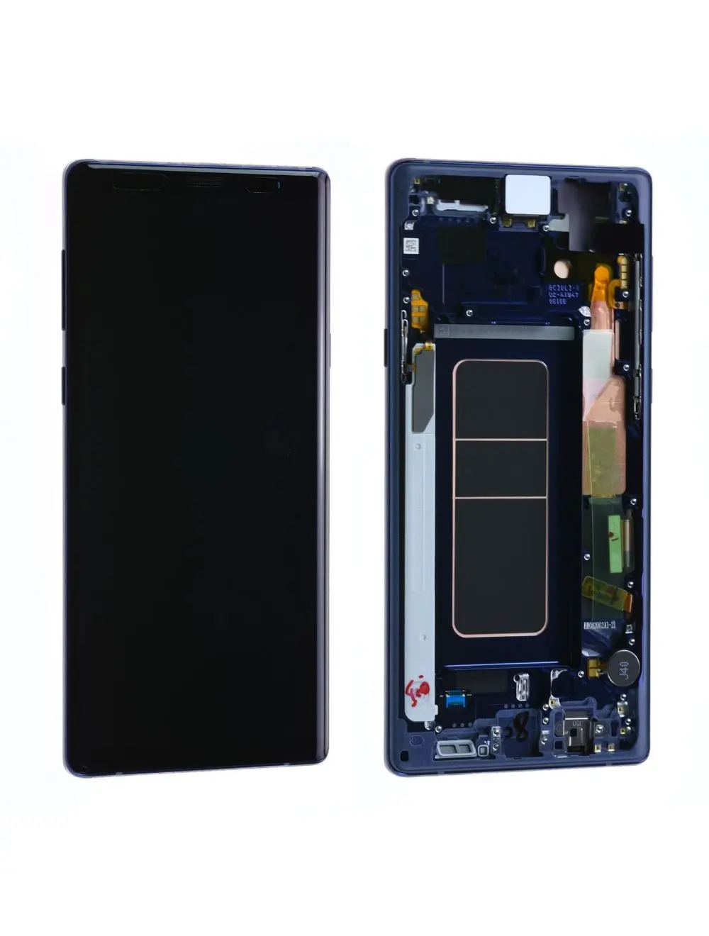 Écran Samsung Galaxy Note 9 (N960F) Bleu Cobalt + Châssis Origine