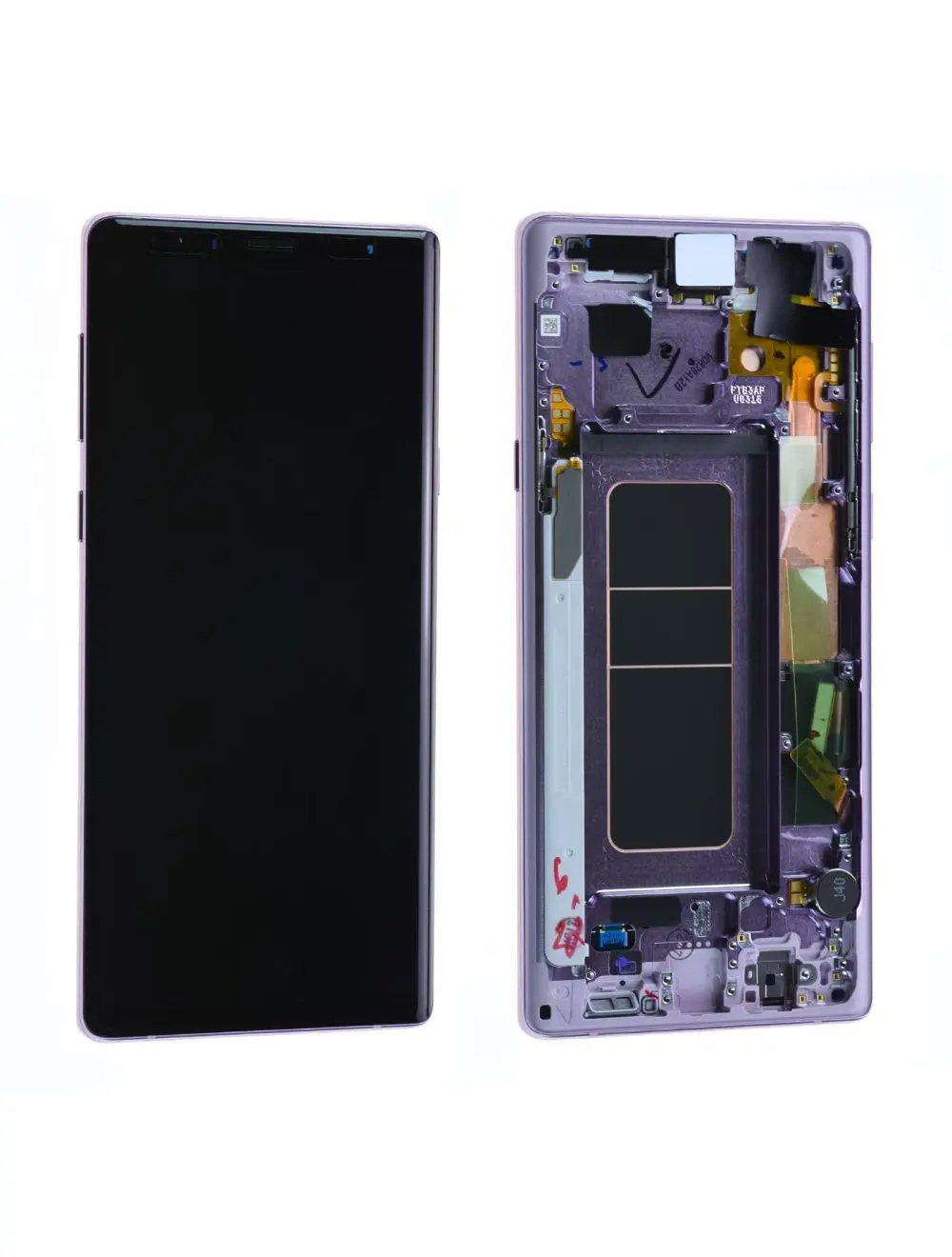 Écran Samsung Galaxy Note 9 (N960F) Mauve Orchidée + Châssis Origine