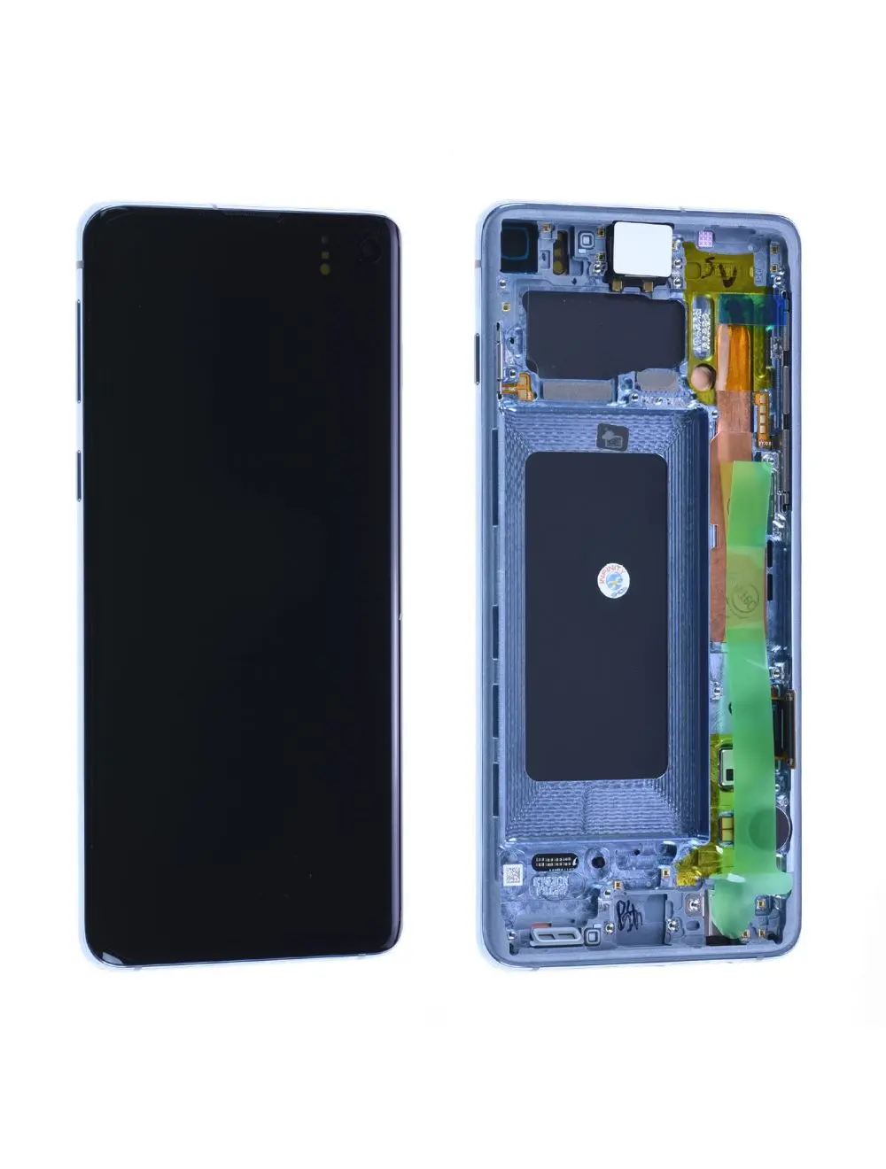 Écran Samsung Galaxy S10 (G973F) Bleu + Châssis Origine