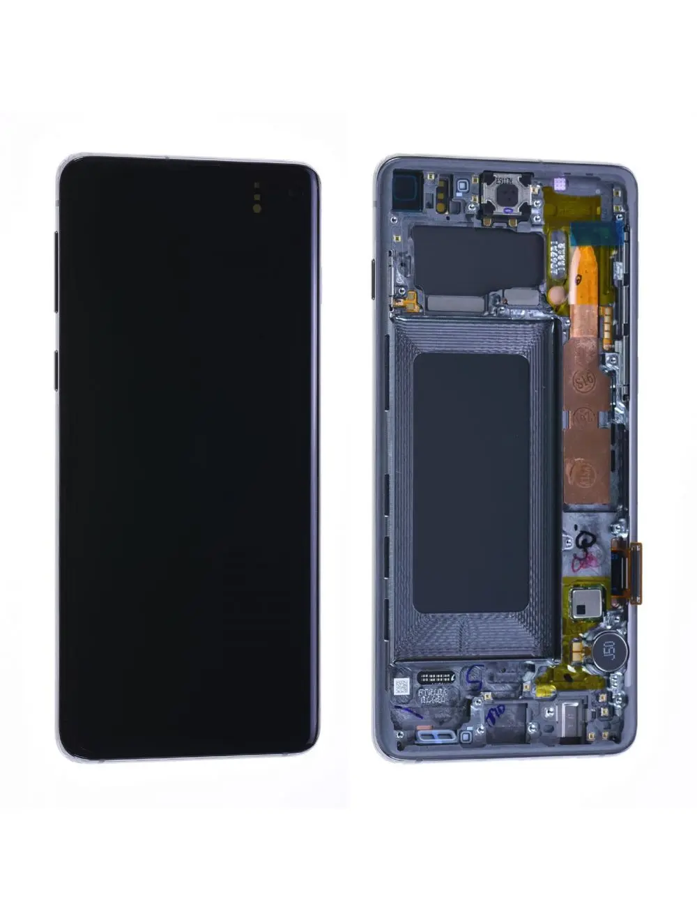 Écran Samsung Galaxy S10 (G973F) Noir Prisme + Châssis Origine