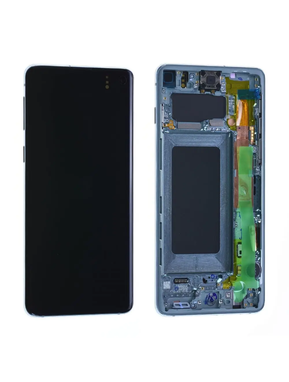 Écran Samsung Galaxy S10 (G973F) Vert Prisme + Châssis Origine