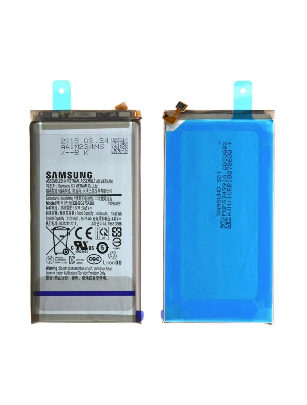 Batterie Samsung Galaxy S10+ (G975F) Origine GH82-18827A