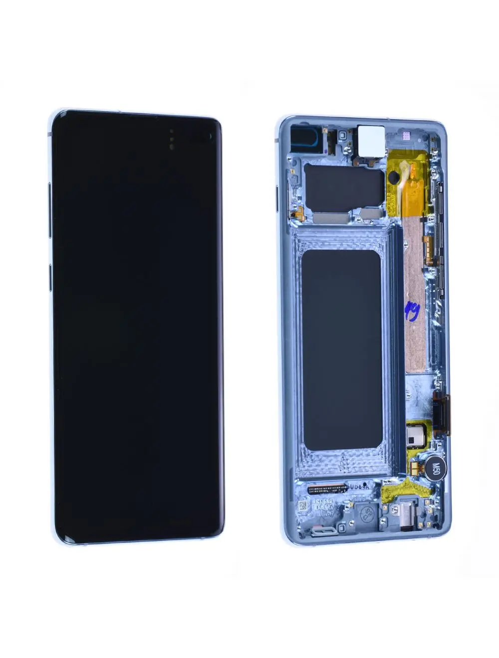 Écran Samsung Galaxy S10+ (G975F) Bleu + Châssis Origine