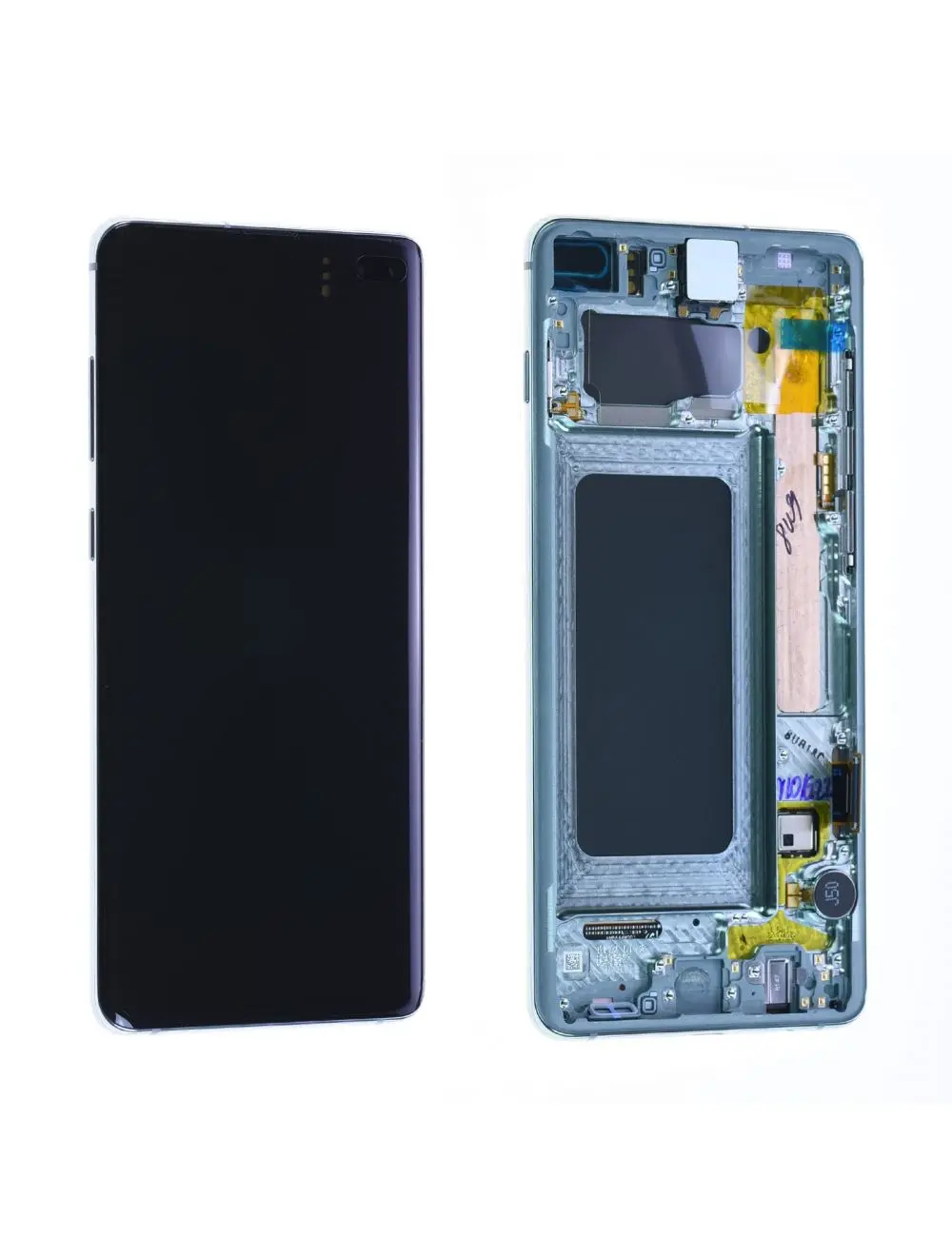 Écran Samsung Galaxy S10+ (G975F) Vert Prisme + Châssis Origine