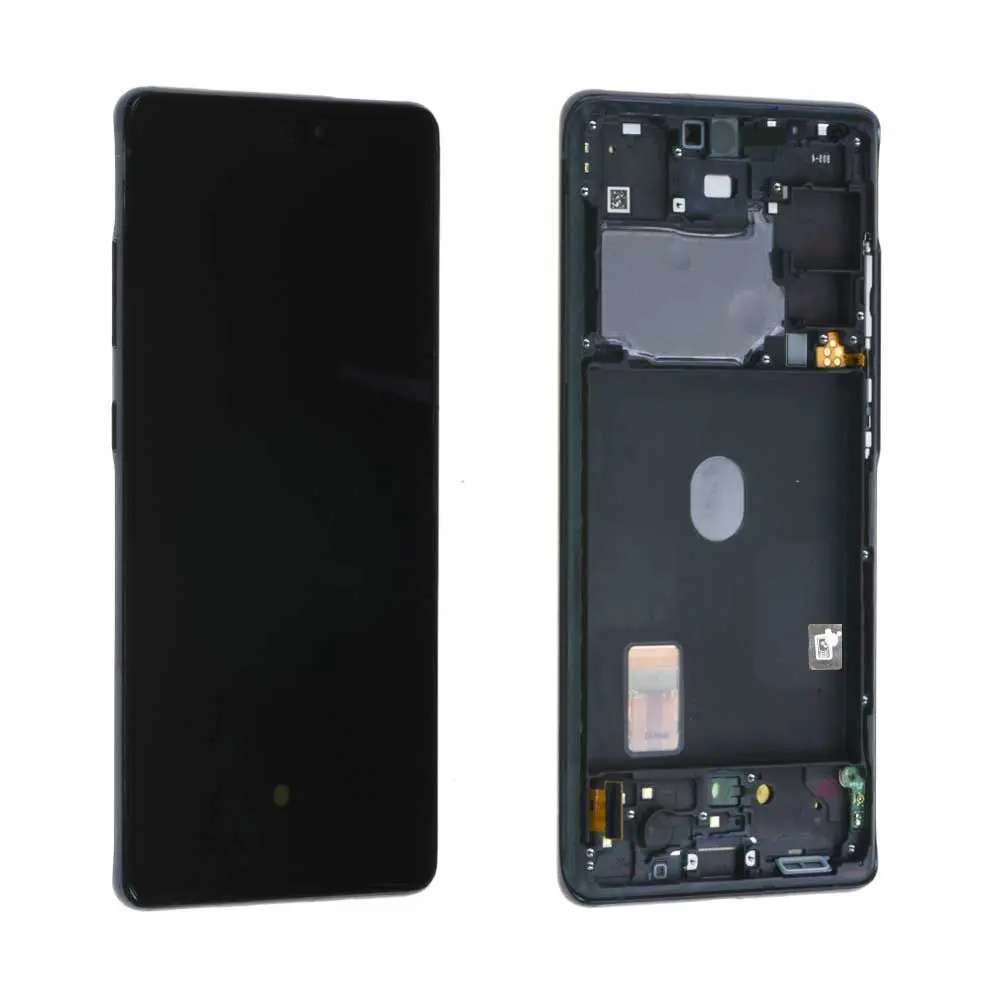 Écran Samsung Galaxy S20 FE 5G (G781B) Bleu + Châssis Origine