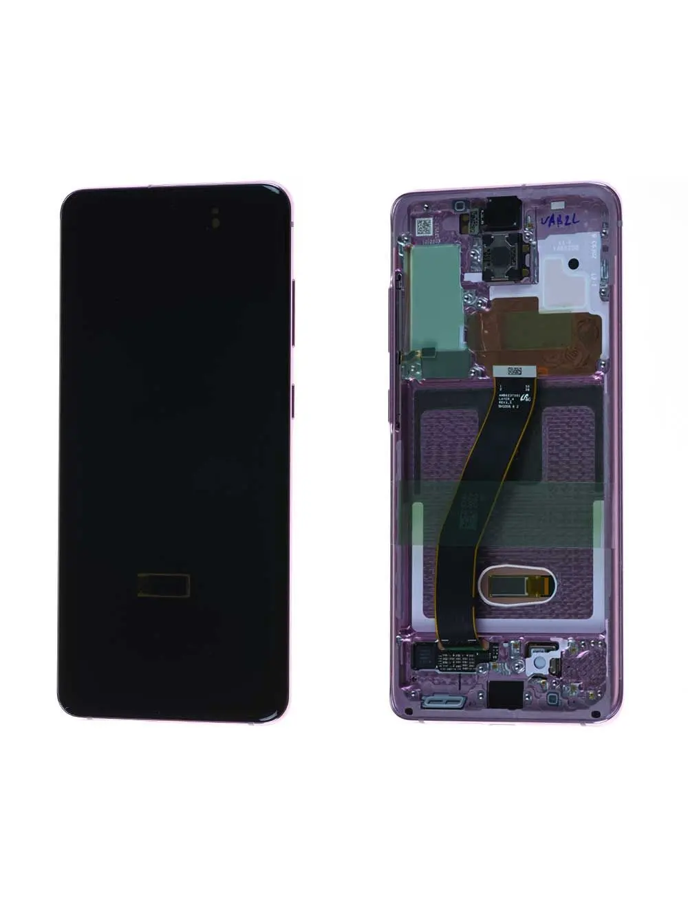 Écran Samsung Galaxy S20 4G (G980F) / S20 5G (G981B) Rose + Châssis Origine