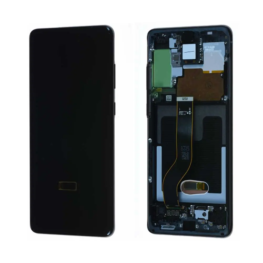 Écran Samsung Galaxy S20+ 4G (G985F) / S20+ 5G (G986B) Noir + Châssis Origine