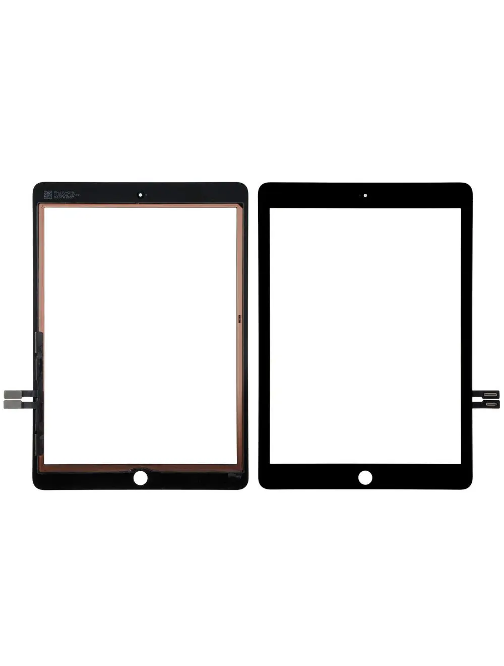 Vitre tactile iPad 2018 9.7" (6e Gen) Noir Origine