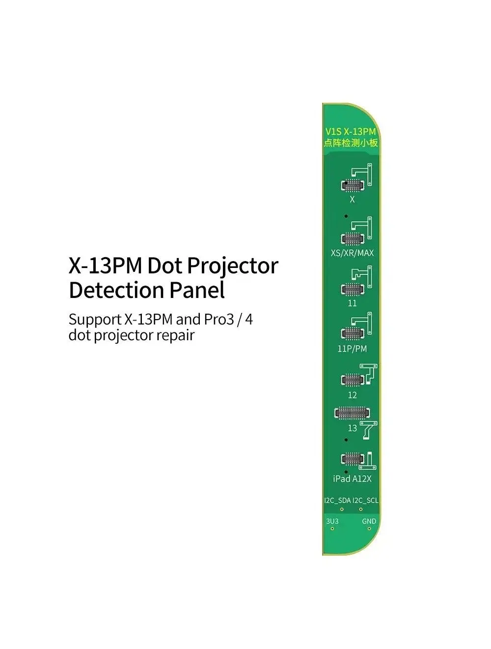 Plaque de reprogrammation Dot Projector iPhone X -13 JCID V1SE (WIFI) / V1S Pro