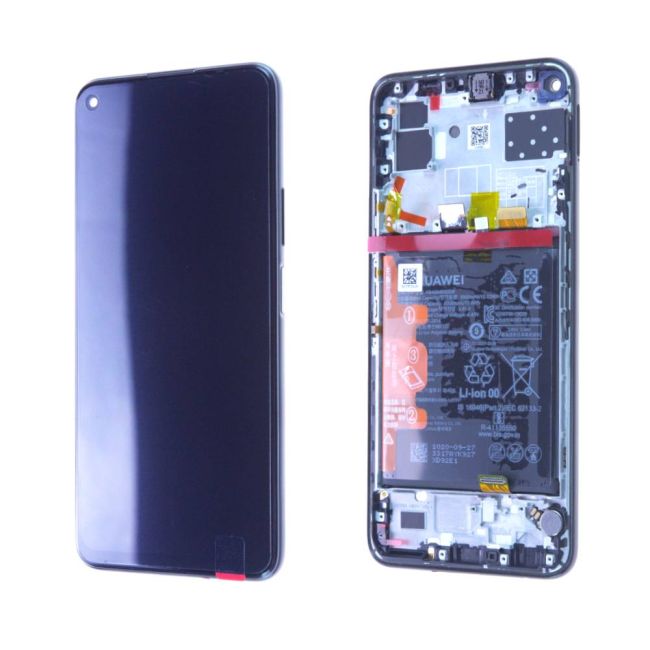 Écran Huawei P40 Lite 5G Noir + Châssis + Batterie Origine