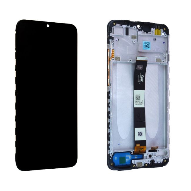 Écran Xiaomi Redmi 10A / 9A / 9C / 9AT / Noir + Châssis Origine