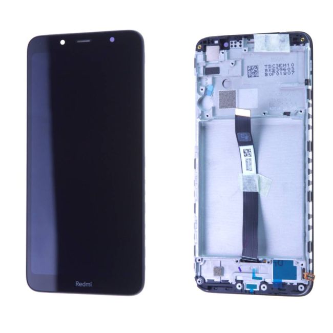 Écran Xiaomi Redmi 7A (2019) Noir + Châssis Origine