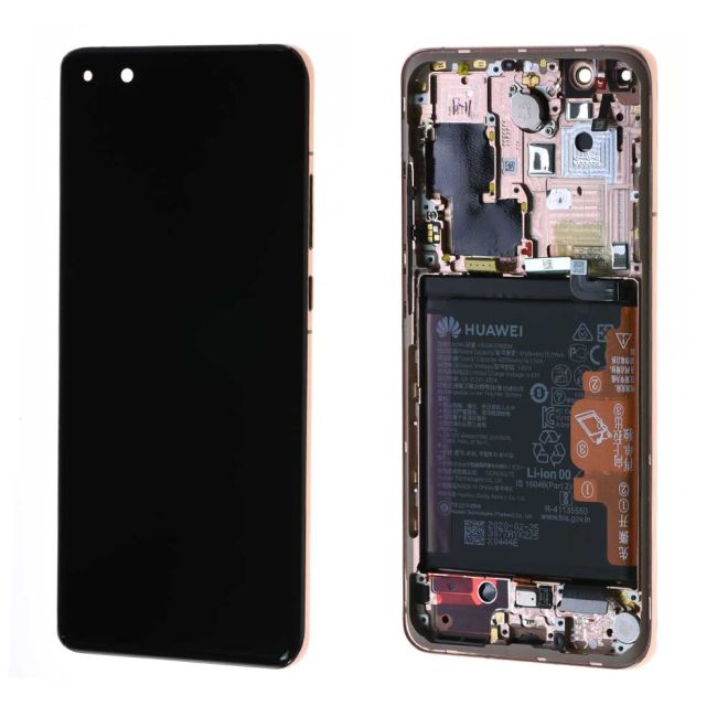 Écran Huawei P40 Pro Or + Chassis / Batterie Origine