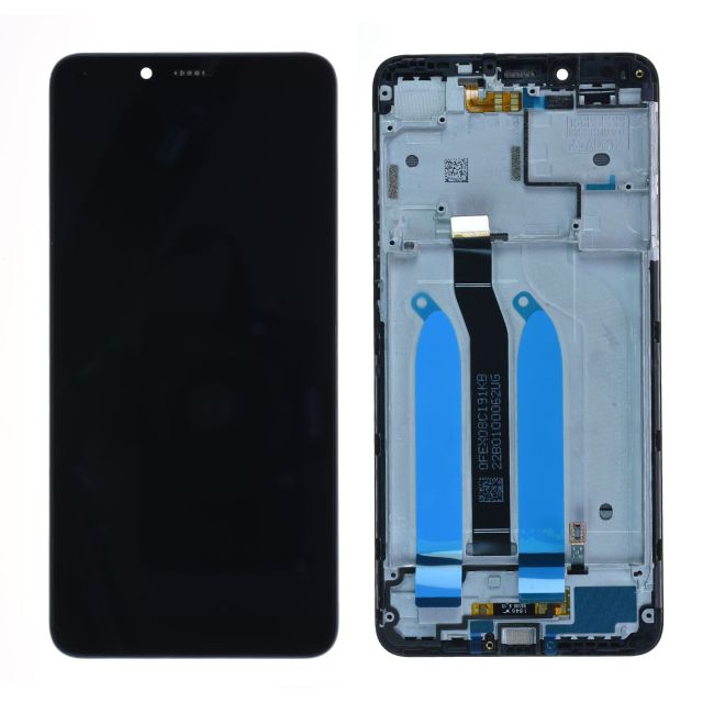 Écran Xiaomi Redmi 6 / 6A Noir + Châssis Origine