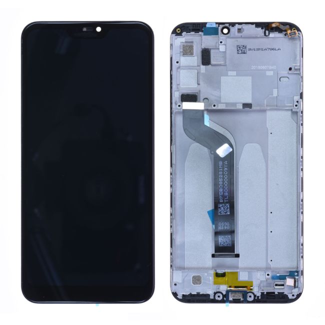 Écran Xiaomi Redmi 6 Pro / Mi A2 Lite Noir + Châssis Reconditionné (PIEC)