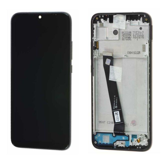 Écran Xiaomi Redmi 7 Noir + Châssis Origine