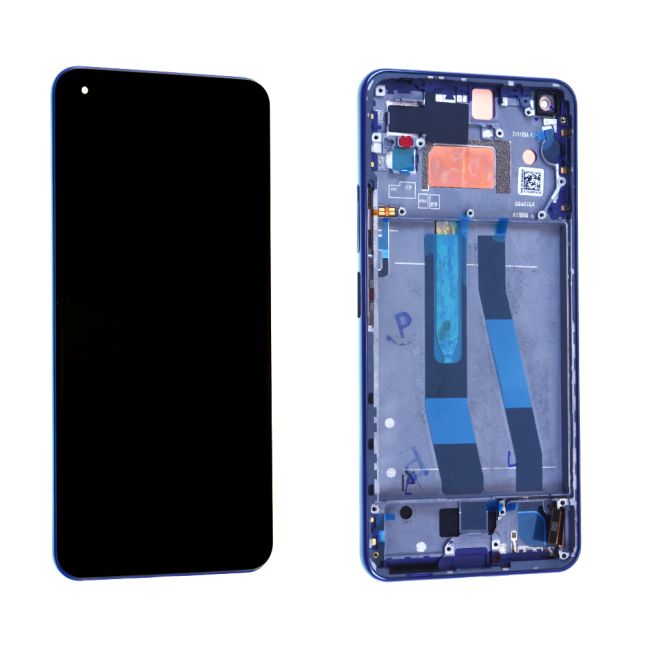 Écran Xiaomi 11 LITE 5G NE Bleu + Châssis Origine