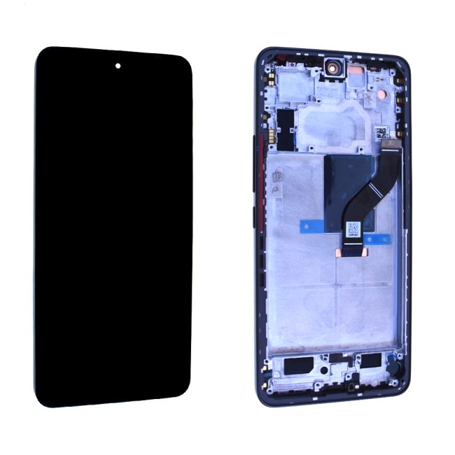 Écran Xiaomi 12 Lite 5G Noir + Châssis Origine