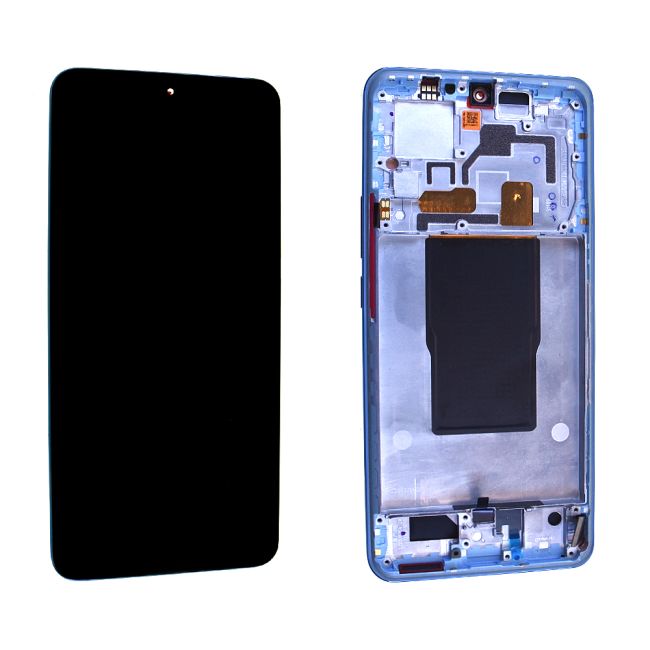 Écran Xiaomi 12T 5G / 12T Pro Bleu + Châssis Origine