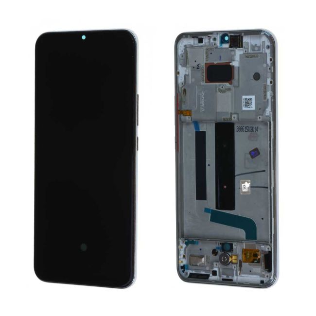 Écran Xiaomi Mi 10 Lite 5G Blanc + Châssis Origine