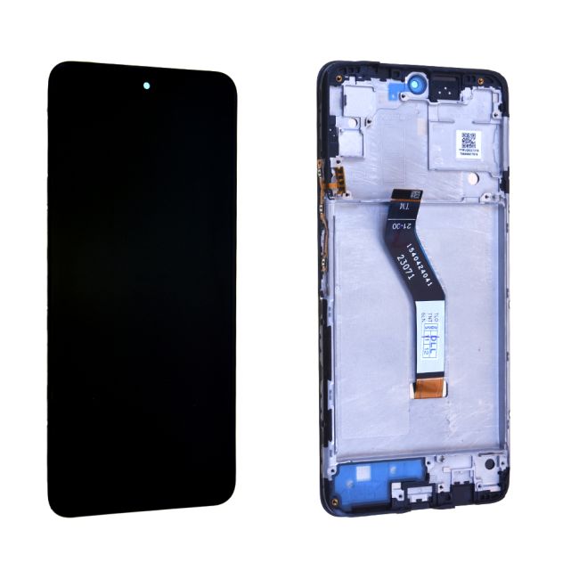 Écran Xiaomi Poco M4 Pro 5G / Redmi Note 11S 5G / Note 11T 5G 2021 Noir + Châssis Reconditionné (PIEC)