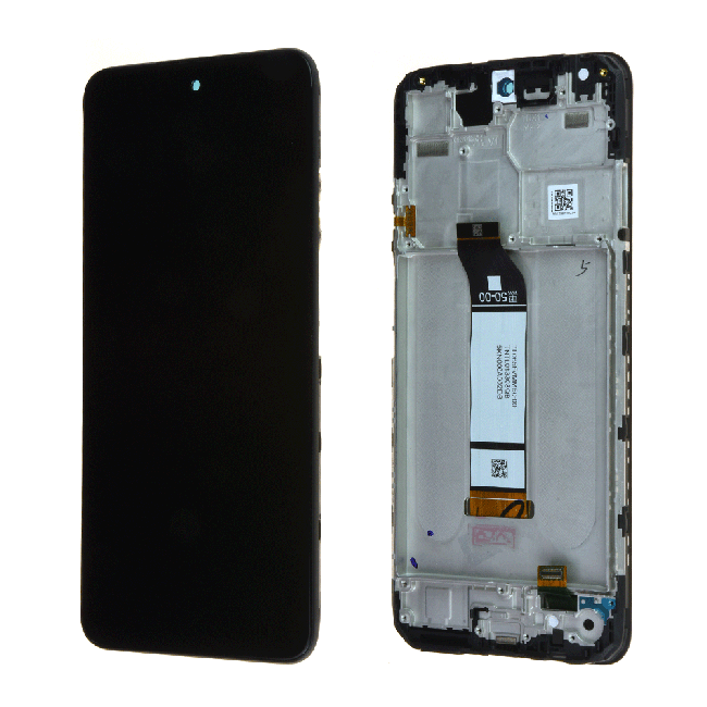 Écran Xiaomi Redmi Note 10 5G Noir + Note 10T 5G / Poco M3 Pro 5G Châssis Origine