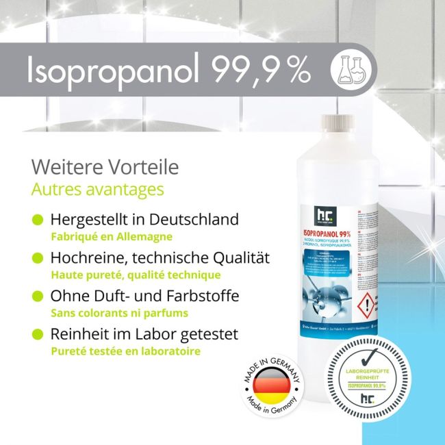 Alcool isopropylique 99,9% (1L) Höfer Chemie Gmbh 2