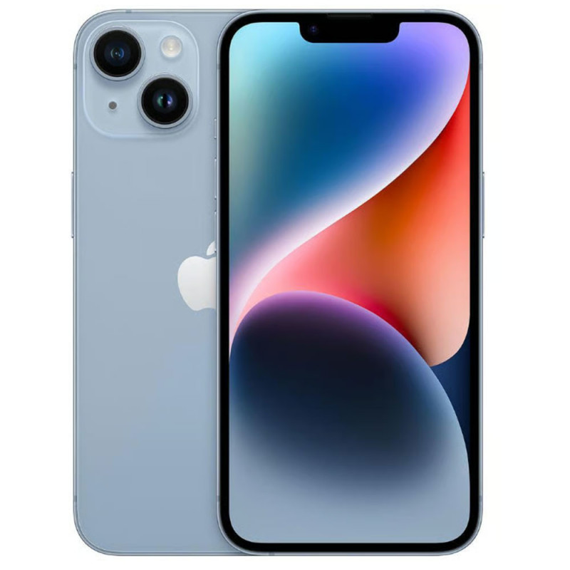iPhone 14 bleu 128Go reconditionné GRADE A