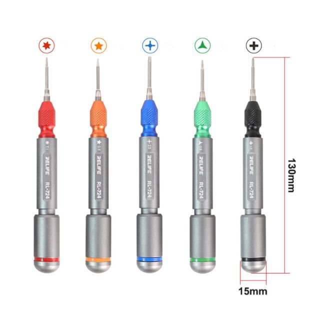 Kit de 5 tournevis dynamométrique haute précision Relife RL-724A 6