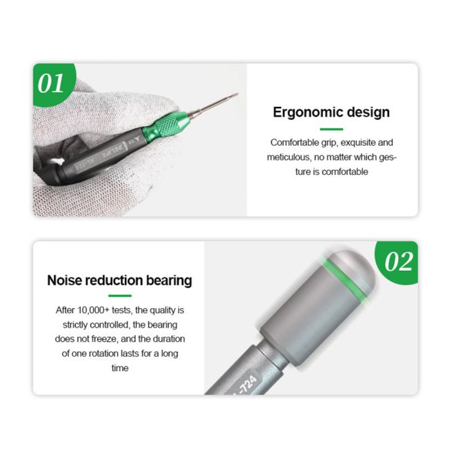 Kit de 5 tournevis dynamométrique haute précision Relife RL-724A 8