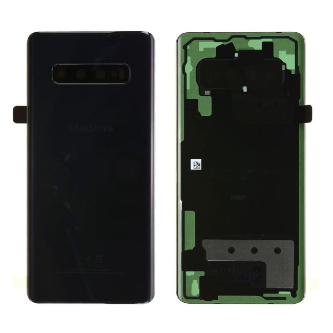 Vitre arrière Samsung Galaxy S10+ (G975F) Noir GH82-18406A Origine