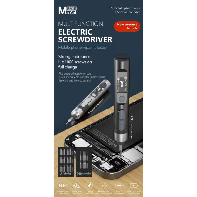 Tournevis électrique multifonction Maant L5 Pro 3