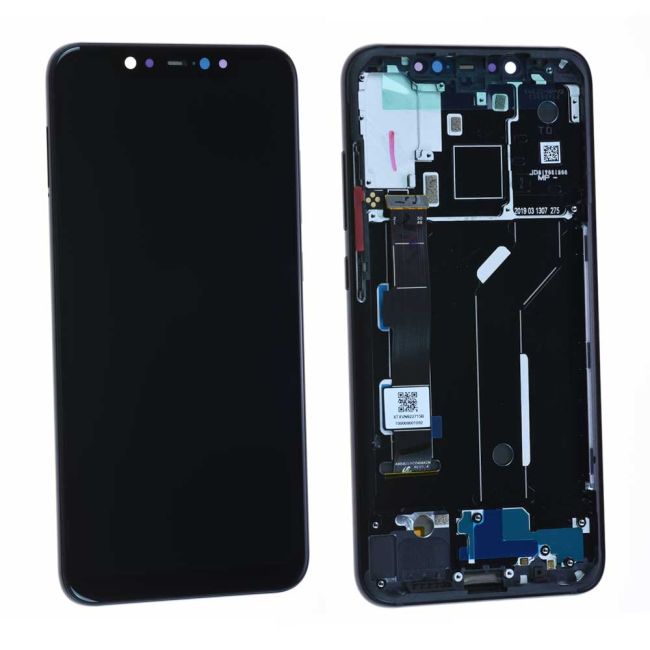 Écran Xiaomi Mi 8 Noir + Châssis Origine