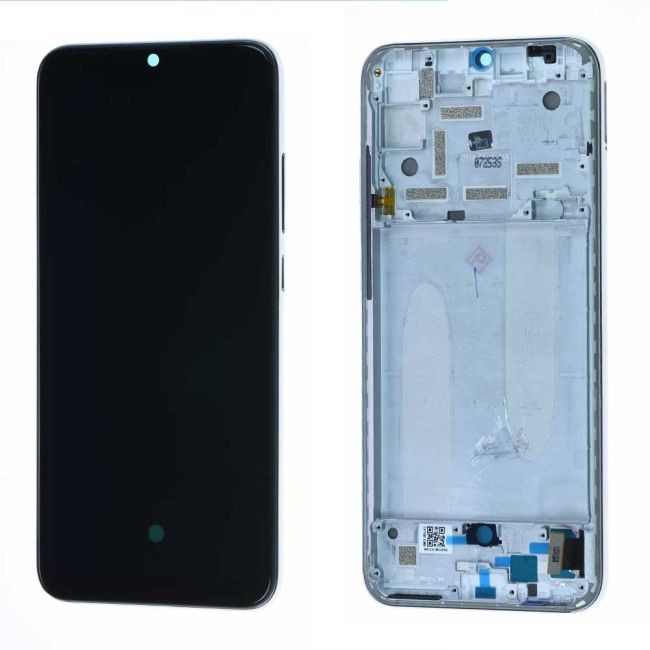 Écran Xiaomi Mi A3 Argent + Châssis Origine