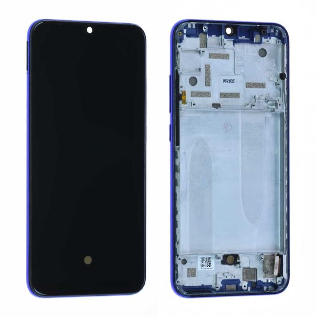 Écran Xiaomi Mi A3 Bleu Subtil + Châssis Origine