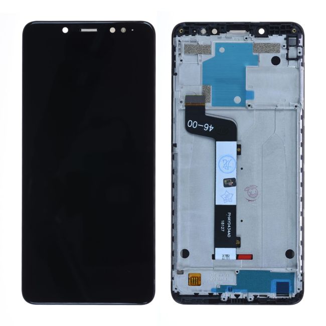 Écran Xiaomi Redmi Note 5 Noir + Châssis Reconditionné (PIEC)