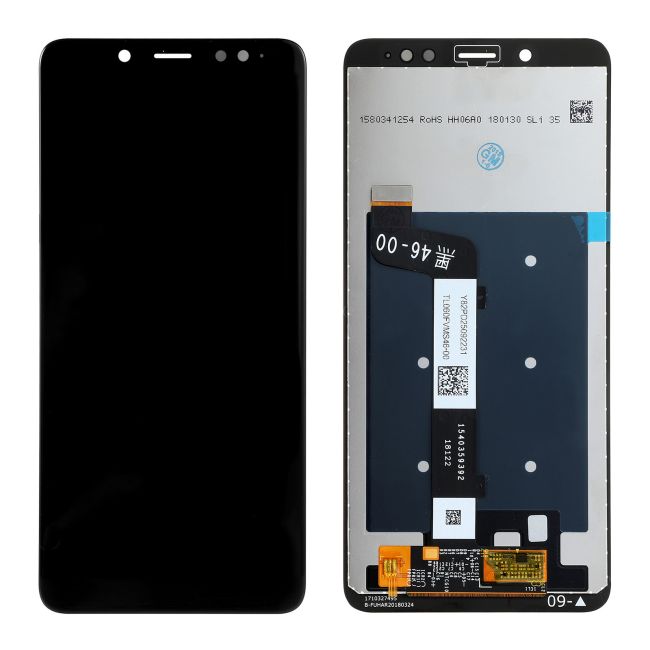 Écran Xiaomi Redmi Note 5 Noir Reconditionné (PIEC)