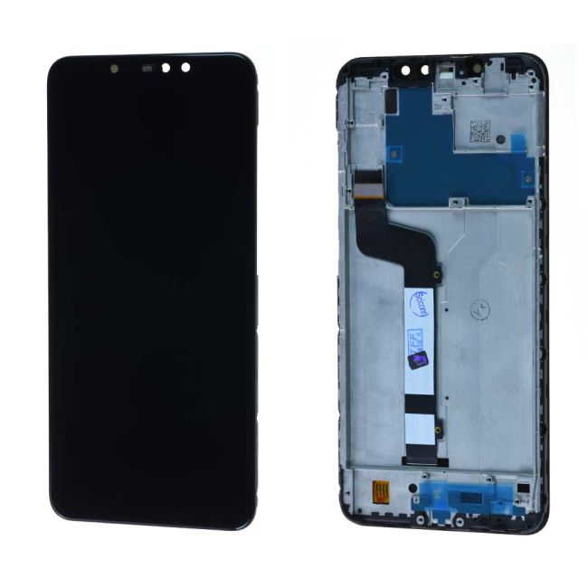 Écran Xiaomi Redmi Note 6 Pro Noir + Châssis Reconditionné (PIEC)