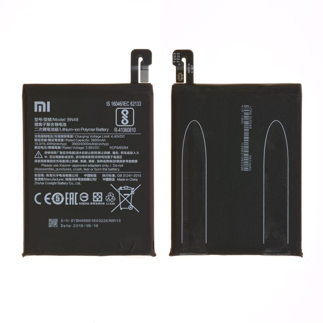 Batterie Xiaomi Redmi Note 6 Pro Origine BN48