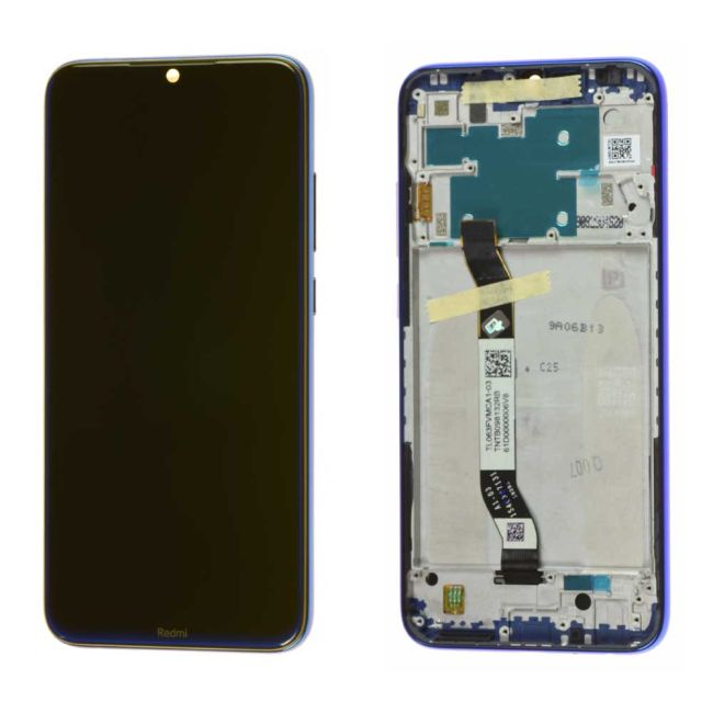 Écran Xiaomi Redmi Note 8 Bleu + Châssis Origine