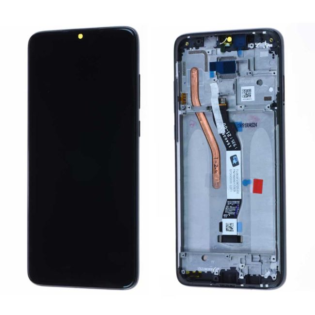 Écran Xiaomi Redmi Note 8 Pro Noir + Châssis Origine