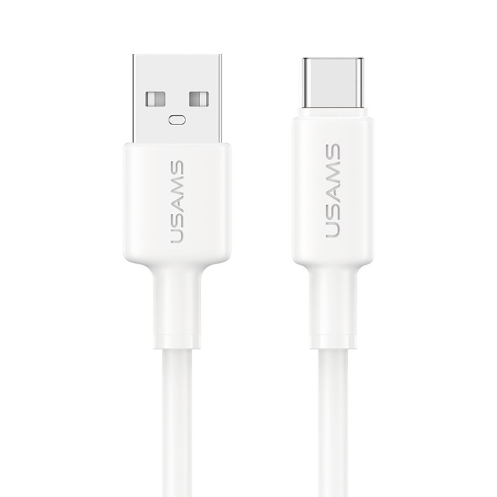 Câble USB vers USB-C 18W (1m) - Charge Rapide 3A Usams SJ761 U90 - Blanc