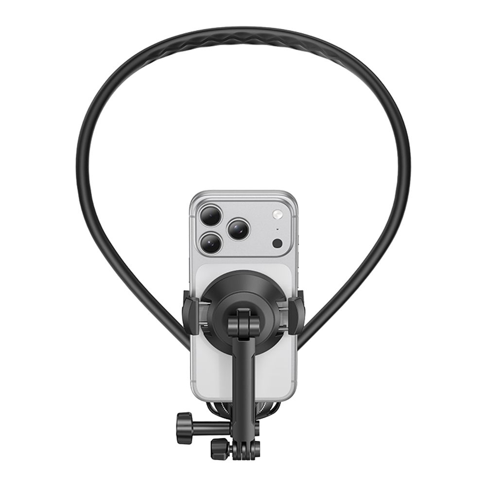 Support Téléphone Magnétique avec Collier Rotatif 360° Usams JOY02 Noir