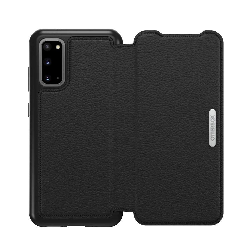 Housse Samsung Galaxy S20 Cuir Otterbox Série Strada Noir